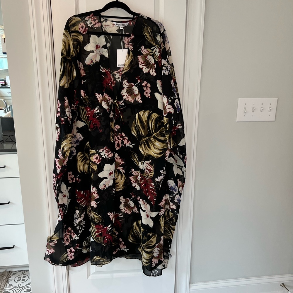 Walter Baker Tulum caftan one size fits all NWT